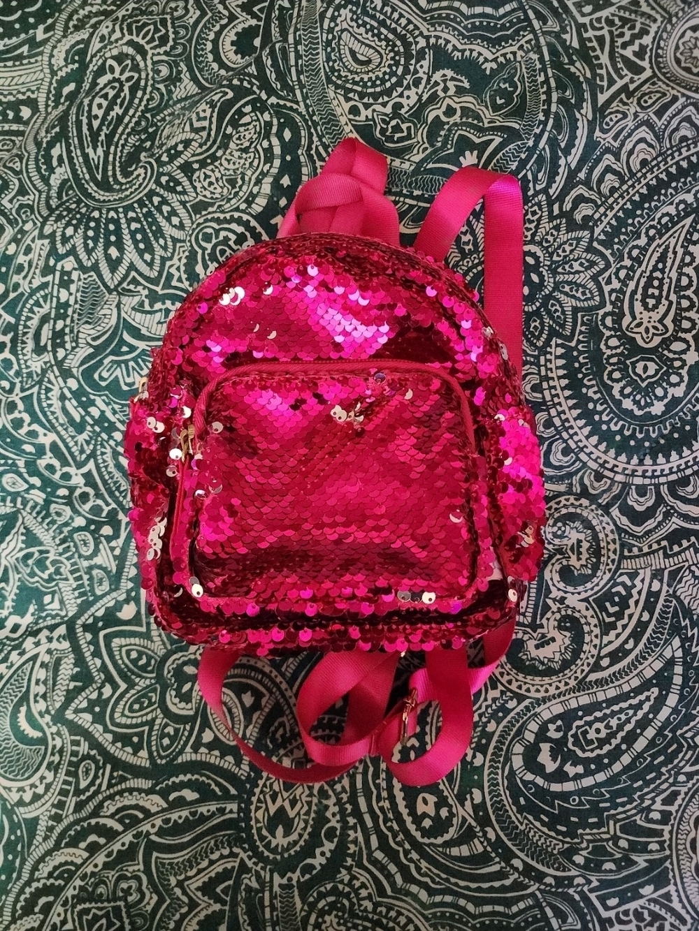 Fashion Angels Magic Sequin Mini Backpack Pink/Silver